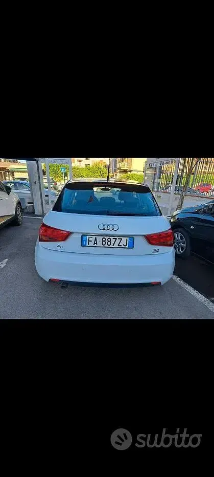 Usata Audi A1 90 CV (66 kW) 2016 Bianco Utilitaria
