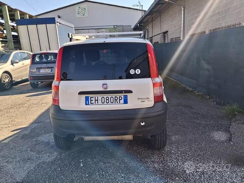 Usata Fiat Panda 4x4 2010 Bianco Utilitaria