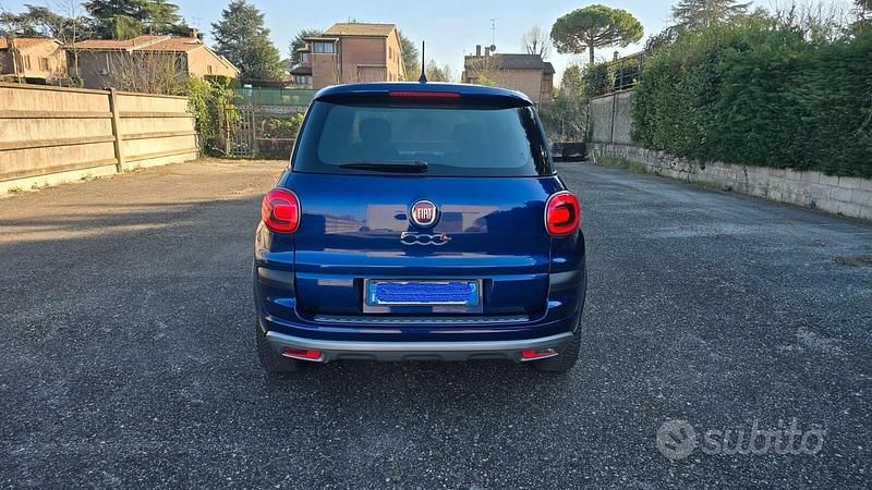 Usata Fiat 500L Cross 95 CV (69 kW) 2019 Blu Monovolume