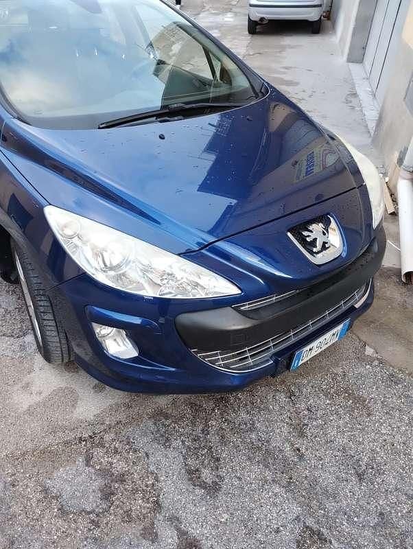 Usata Peugeot 308 136 CV (100 kW) 2009 Blu/azzurro Berlina