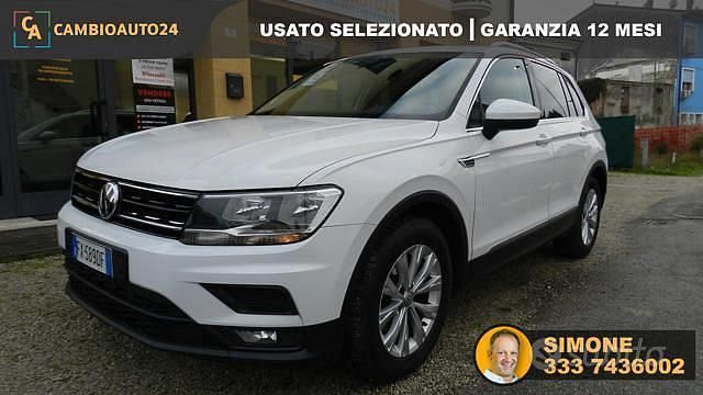 Usata VW Tiguan Business 150 CV (110 kW) 2019 Bianco SUV
