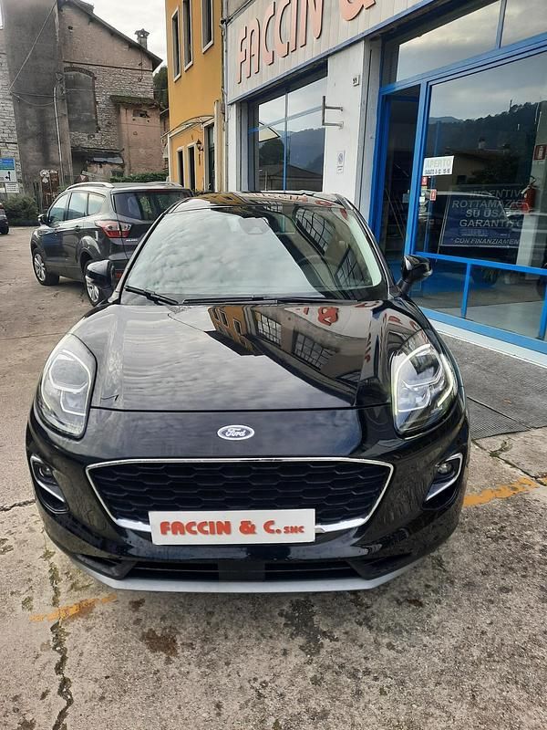 Usata Ford Puma Titanium 125 CV (91 kW) 2021 Nero Berlina