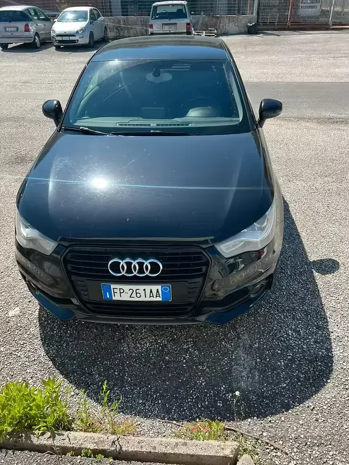 Usata Audi A1 90 CV (66 kW) 2014 Nero Utilitaria