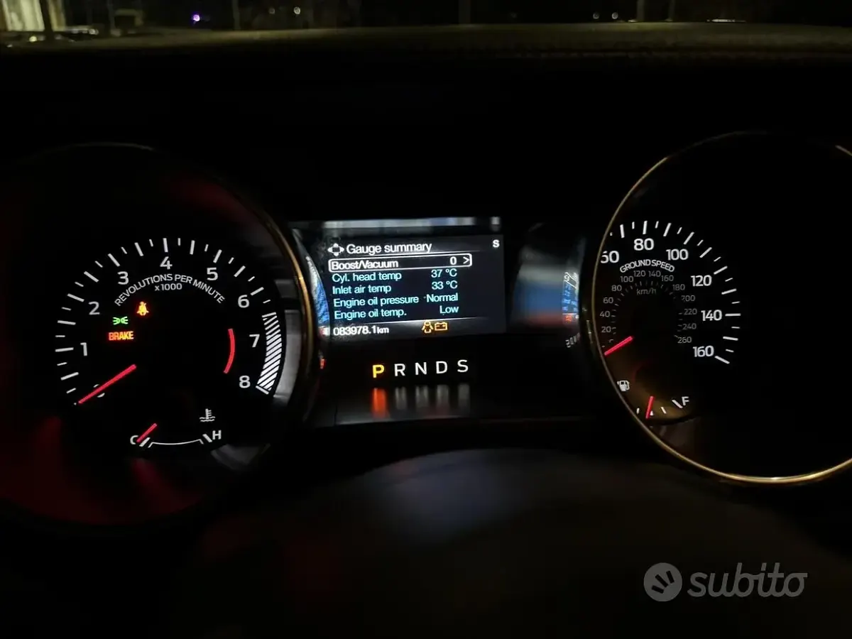 Usata Ford Mustang Fastback 291 CV (214 kW) 2018 Nero Coupé