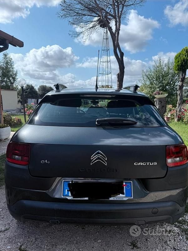 Usata Citroën C4 Cactus 82 CV (60 kW) 2017 Grigio Utilitaria