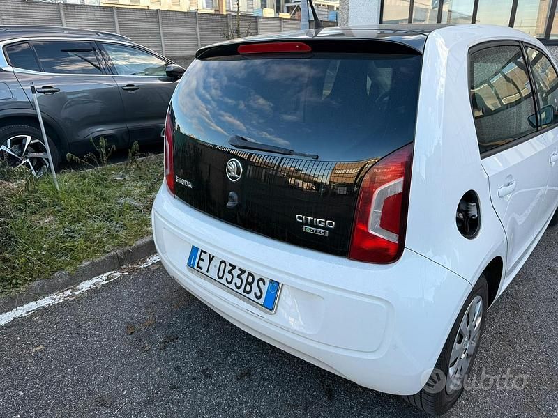 Usata Skoda Citigo 2014 Bianco Utilitaria