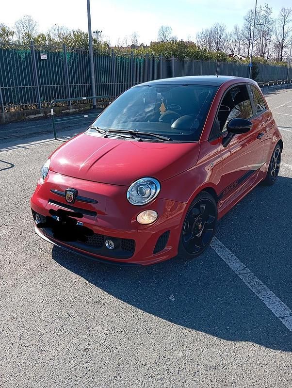 Usata Abarth 595 140 CV (102 kW) 2015 Rosso Berlina