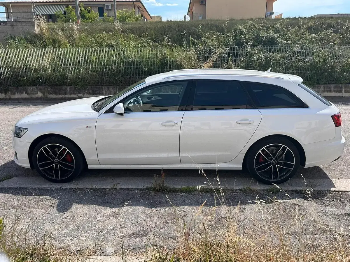 Usata Audi A6 190 CV (139 kW) 2015 Bianco Station wagon