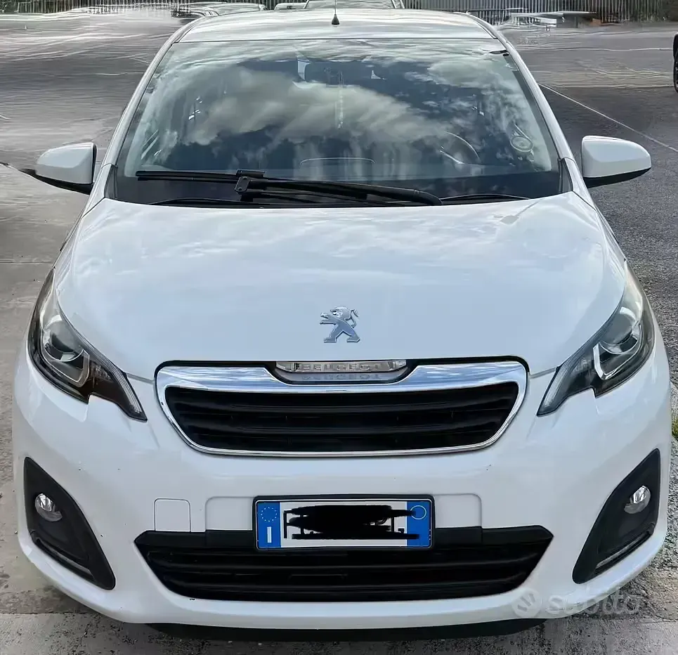Usata Peugeot 108 Active 69 CV (50 kW) 2016 Bianco Utilitaria