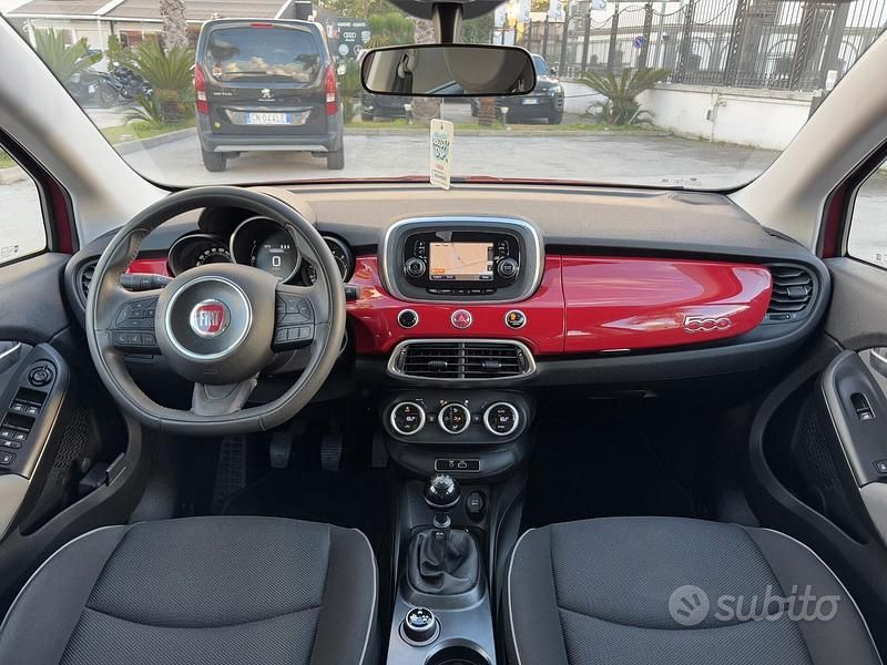 Usata Fiat 500X Pop Star 110 CV (80 kW) 2016 Rosso SUV