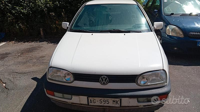 Usata VW Golf III 101 CV (74 kW) 1995 Bianco Berlina