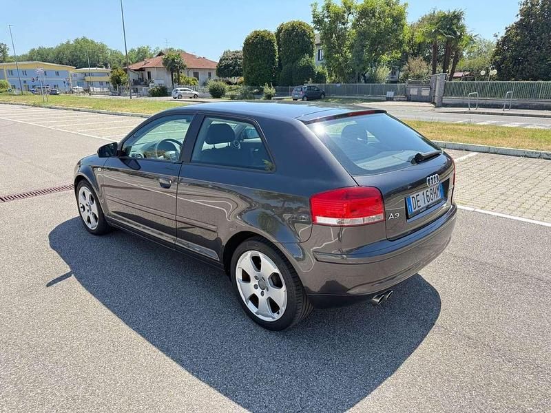 Usata Audi A3 170 CV (125 kW) 2007 Nero Berlina