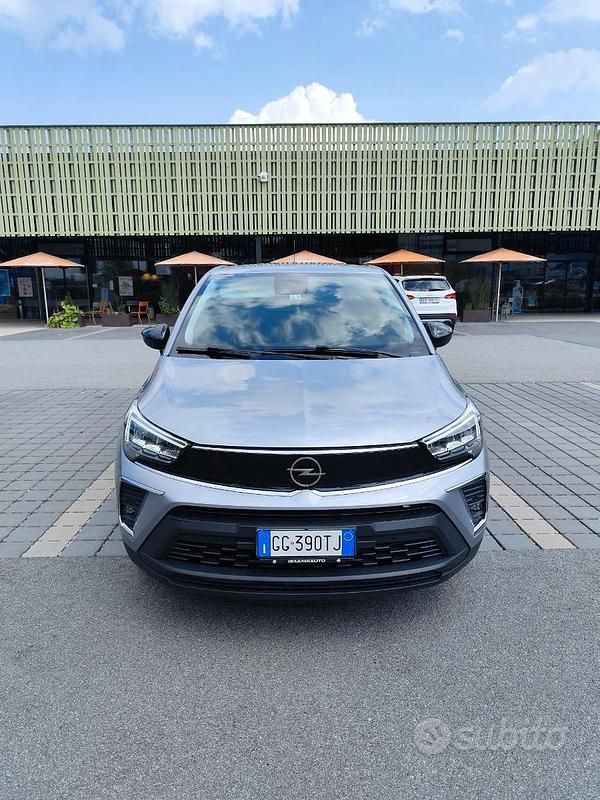 Usata Opel Crossland 110 CV (80 kW) 2021 Grigio SUV