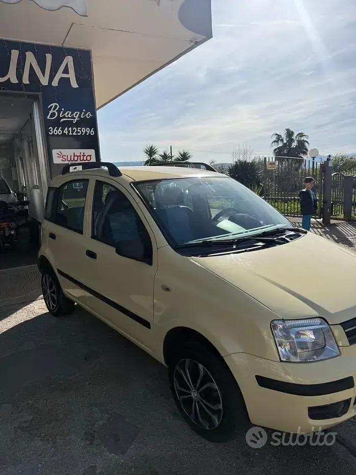 Usata Fiat Panda Dynamic 52 CV (38 kW) 2007 Giallo Utilitaria