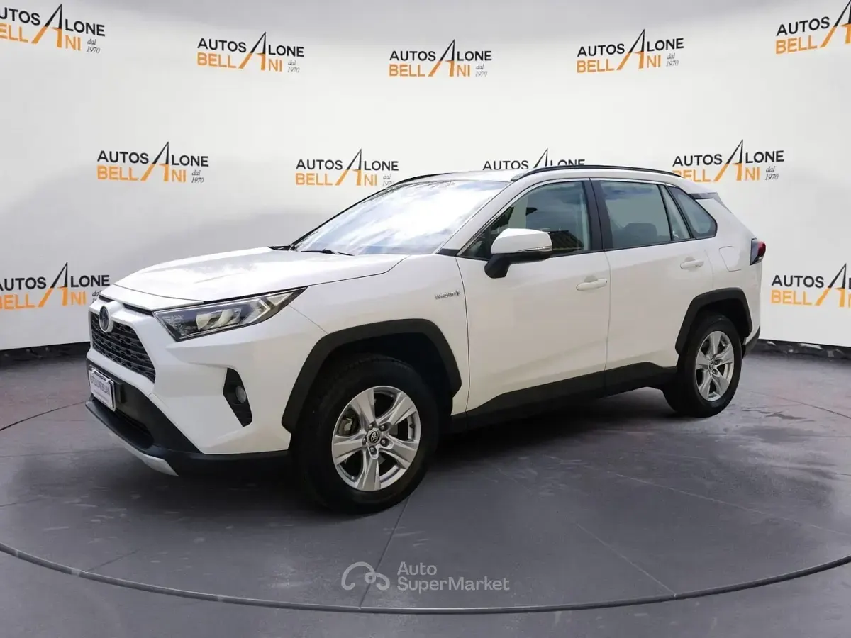 Usata Toyota RAV4 Business Edition 218 CV (160 kW) 2021 Bianco SUV
