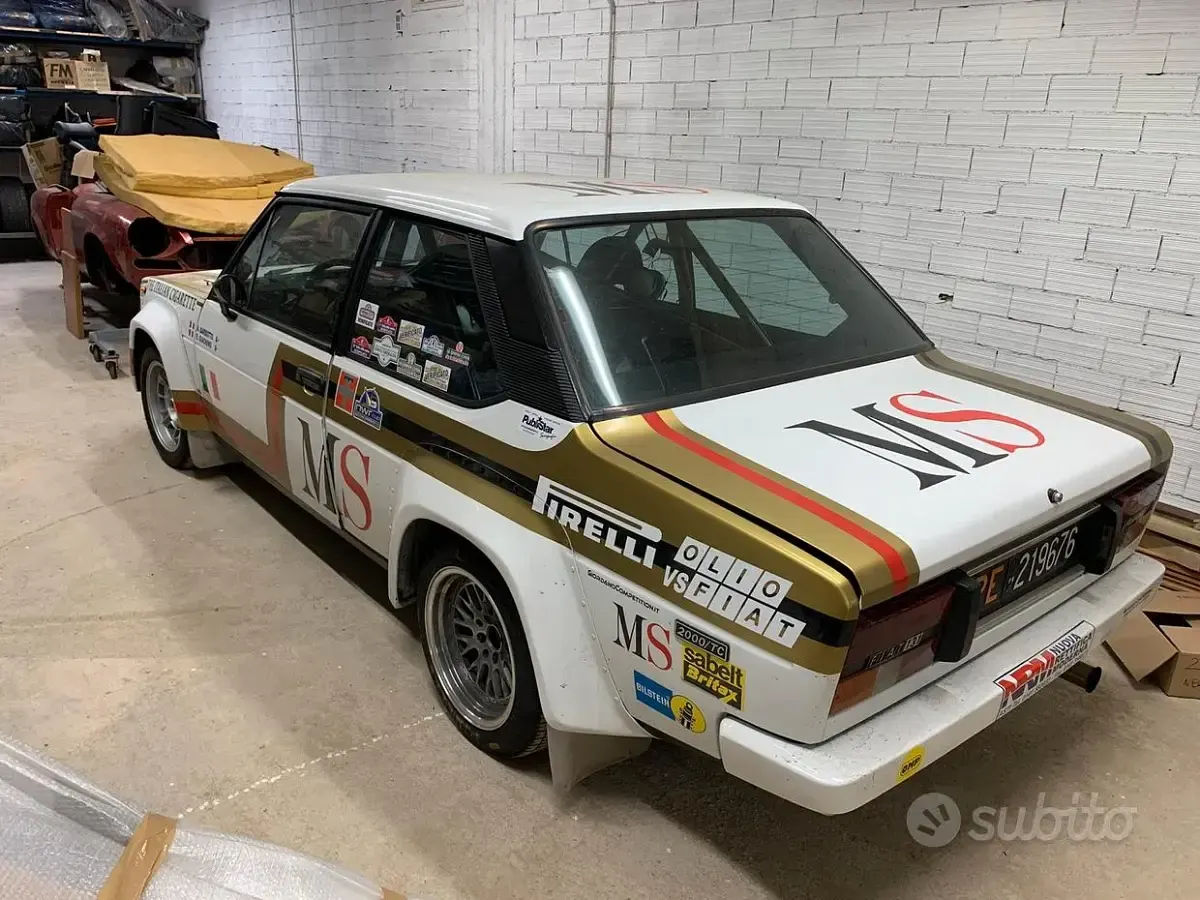 Usata Fiat 131 Racing 115 CV (84 kW) 1980 Bianco Utilitaria
