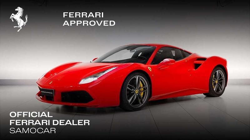 Usata Ferrari 488 669 CV (492 kW) 2018 Rosso Coupé