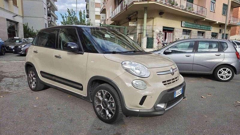 Usata Fiat 500L Trekking 85 CV (62 kW) 2014 Beige Monovolume