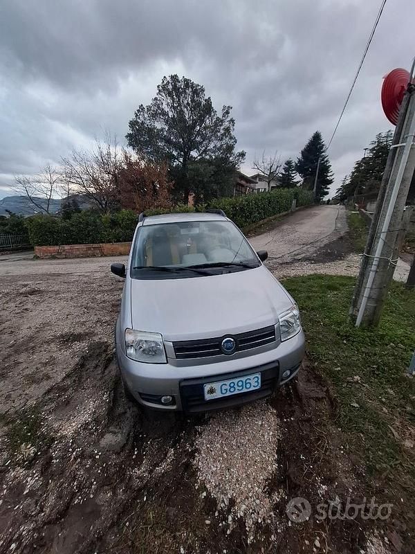 Usata Fiat Panda 4x4 69 CV (50 kW) 2005 Grigio Utilitaria