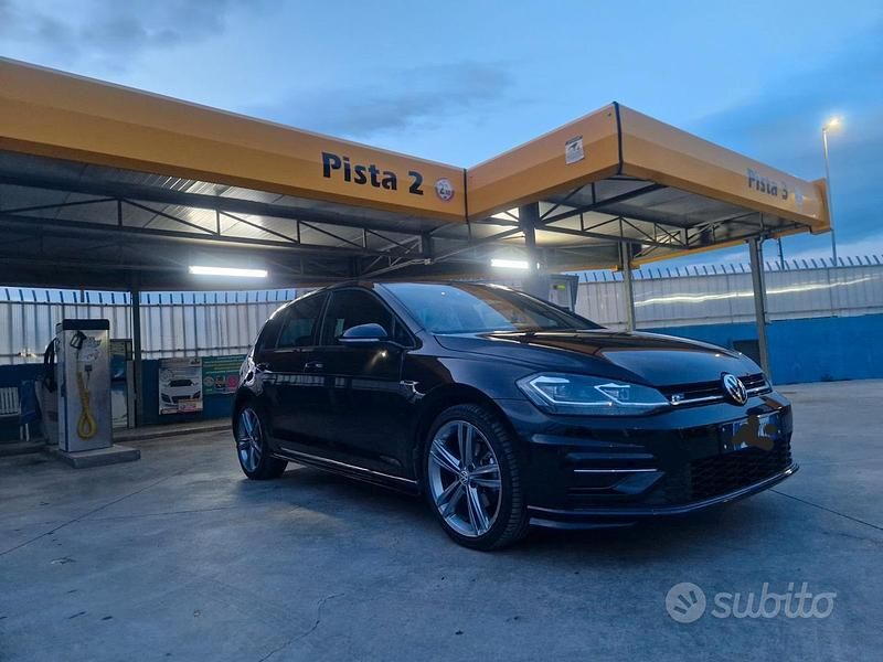 Usata VW Golf VII R-line 2019 Nero Berlina