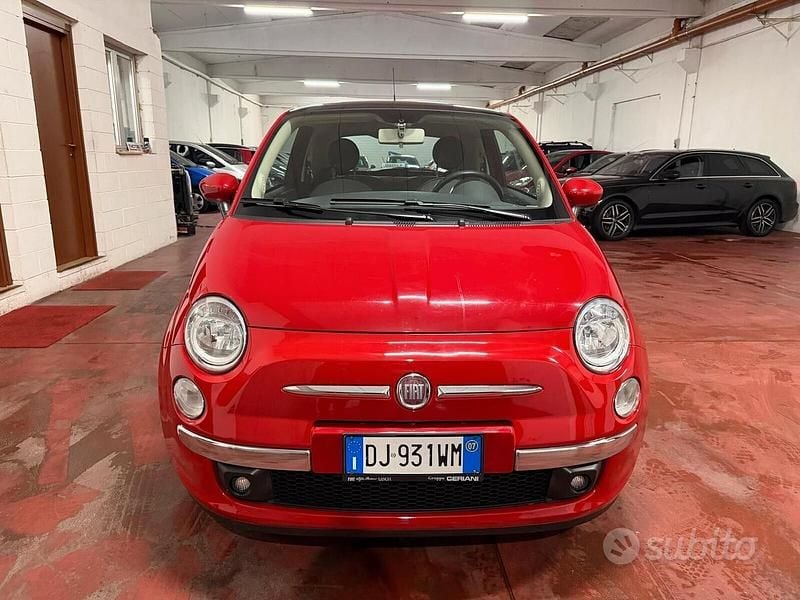Usata Fiat 500 100 CV (73 kW) 2007 Rosso Utilitaria