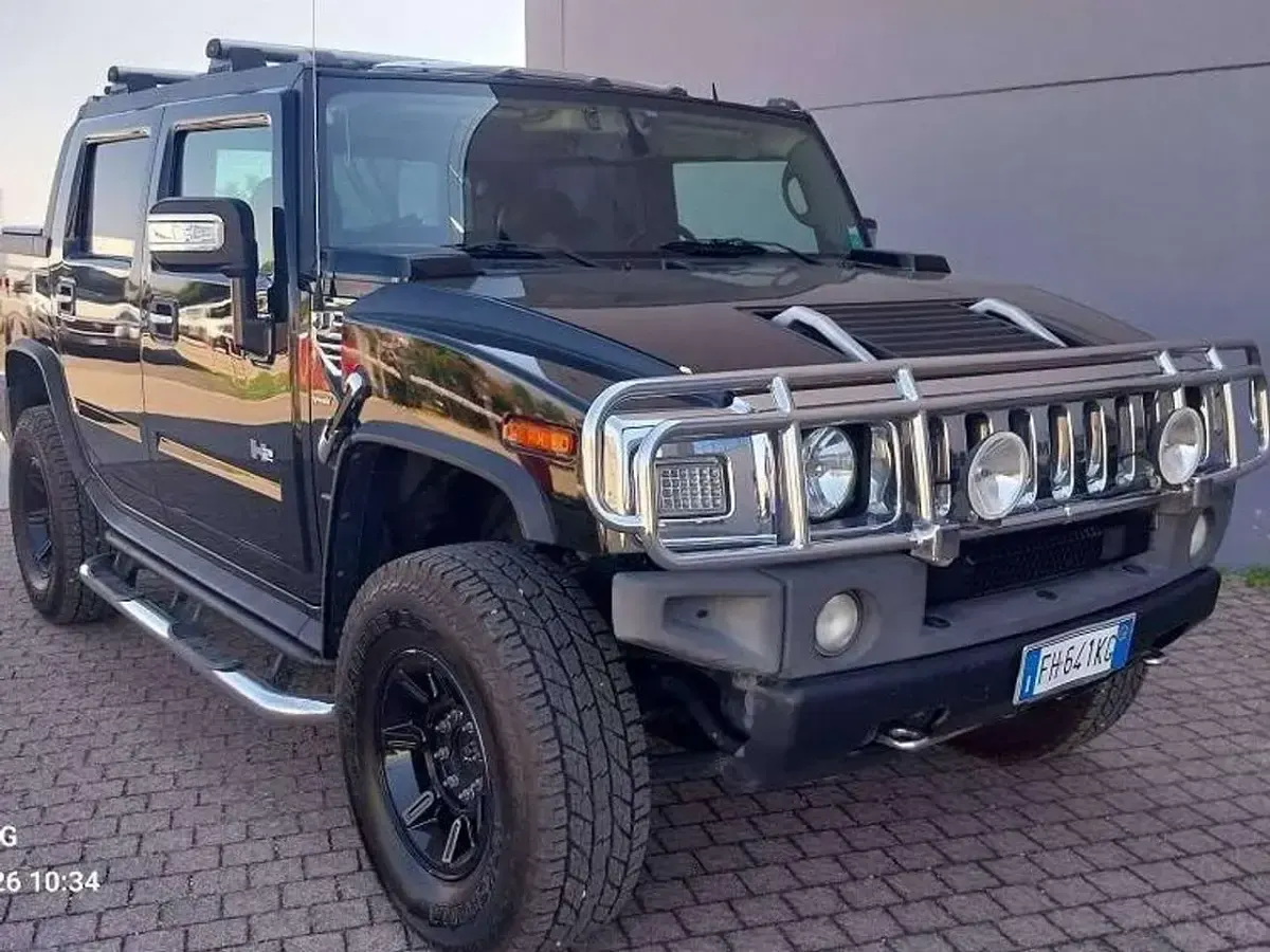 Usata Hummer H2 322 CV (236 kW) 2005 Nero SUV