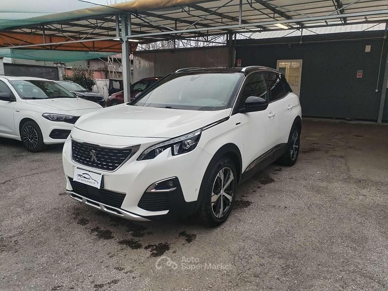 Usata Peugeot 3008 GT-line 131 CV (96 kW) 2019 Bianco SUV