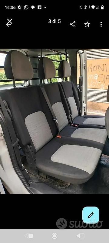 Usata Fiat Doblò 105 CV (77 kW) 2009 Bianco Monovolume