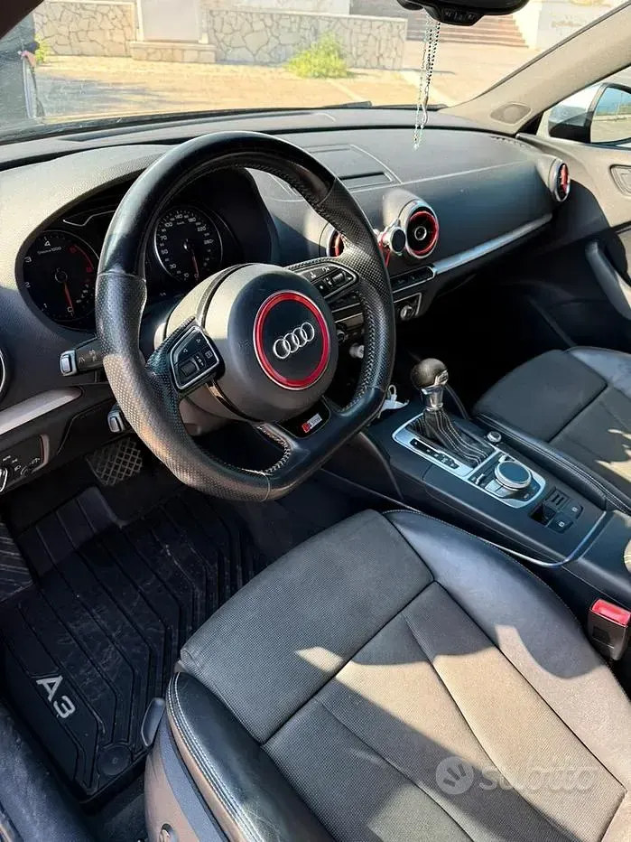 Usata Audi A3 2015 Nero Berlina