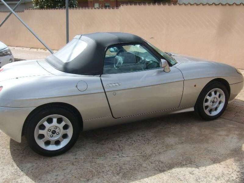 Usata Fiat Barchetta 131 CV (96 kW) 2001 Grigio Cabrio