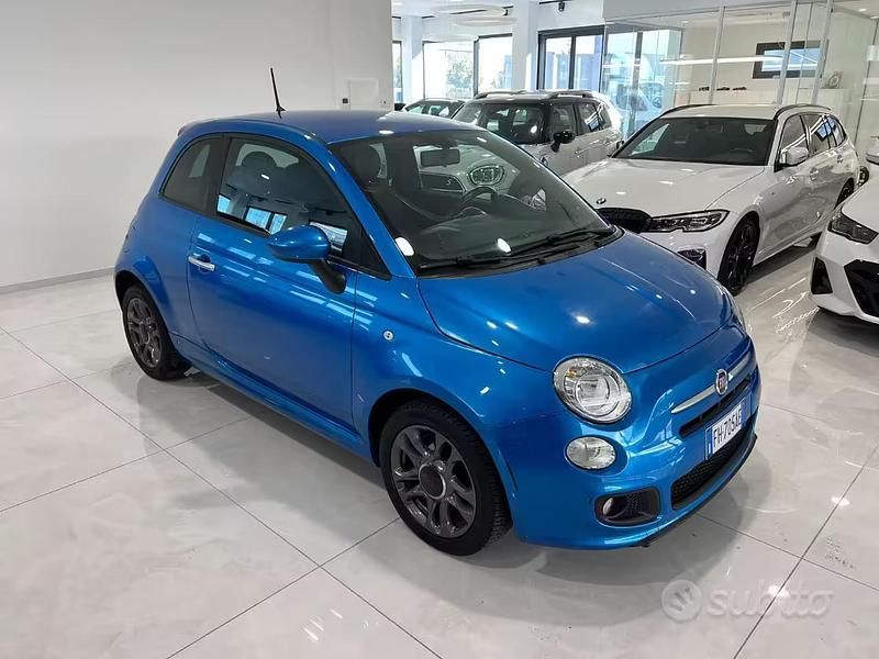 Usata Fiat 500 S 69 CV (50 kW) 2015 Blu Utilitaria