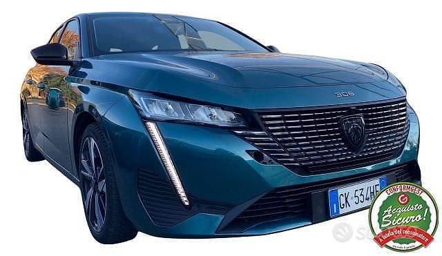 Usata Peugeot 308 Allure 131 CV (96 kW) 2022 Verde Station wagon