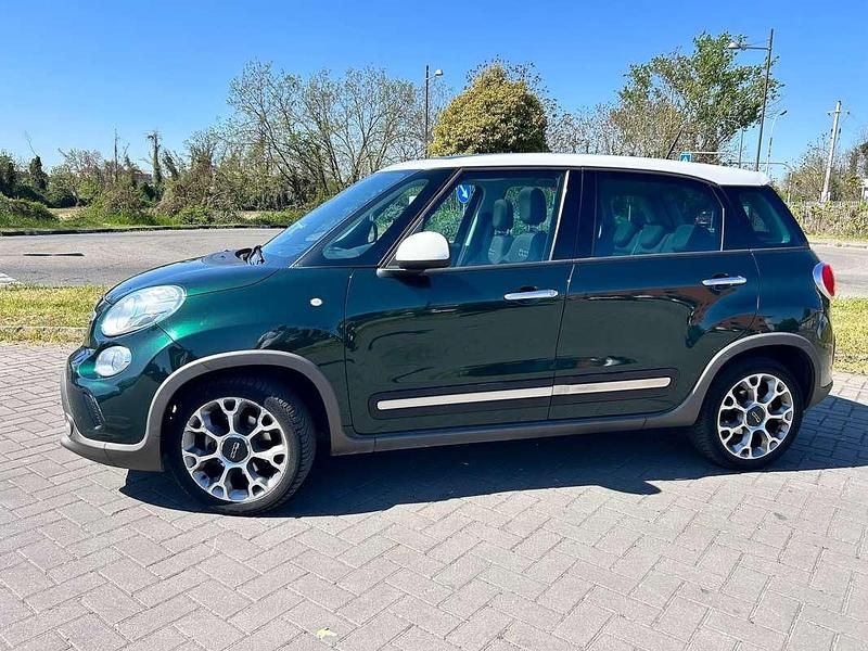Usata Fiat 500L Trekking 85 CV (62 kW) 2014 Verde Monovolume
