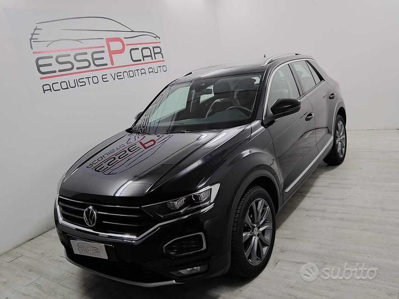 Usata VW T-Roc Advance 150 CV (110 kW) 2018 Nero SUV