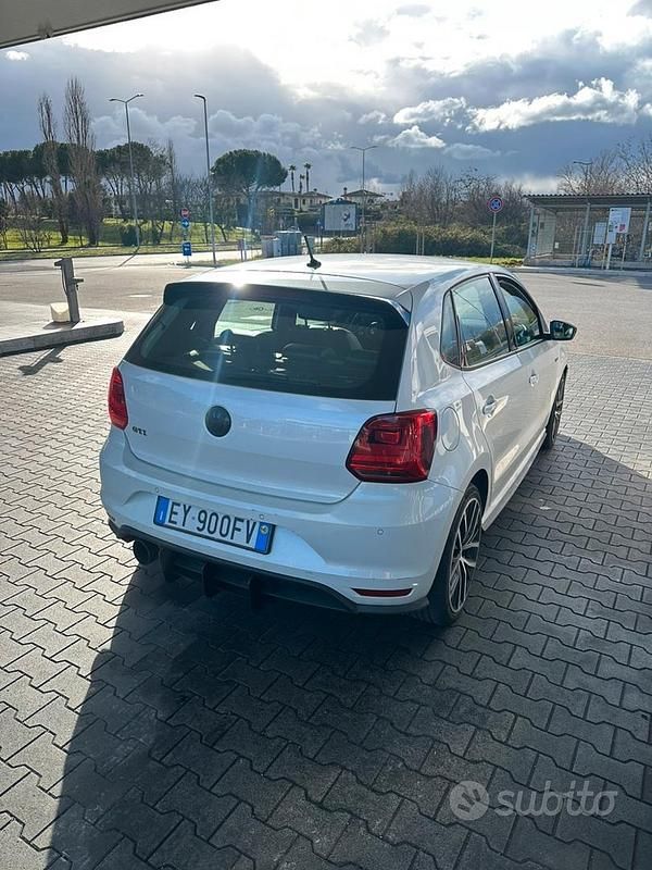 Usata VW Polo GTI 192 CV (141 kW) 2014 Bianco Berlina