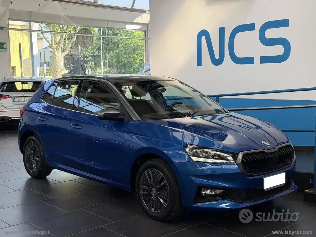 Usata Skoda Fabia Style 80 CV (58 kW) 2023 Blu Utilitaria