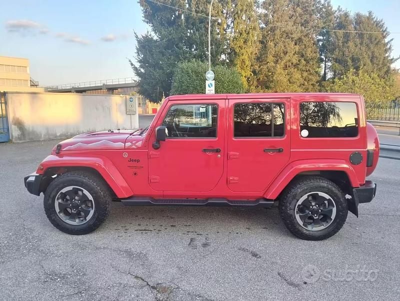 Occasion Jeep Wrangler Rubicon 200 PK (147 kW) 2015 Rood SUV