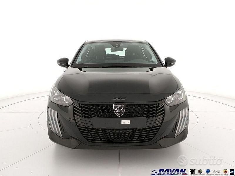 Nuova Peugeot 208 Style 2025 Nero Utilitaria