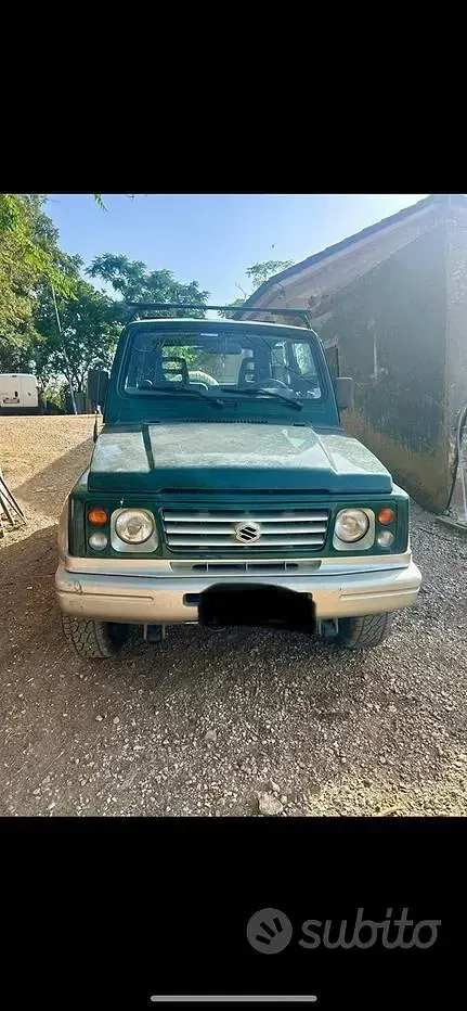 Usata Suzuki Samurai 64 CV (47 kW) 2002 Verde SUV