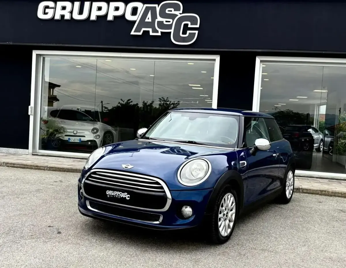 Usata Mini One D 95 CV (69 kW) 2014 Blu/azzurro Utilitaria