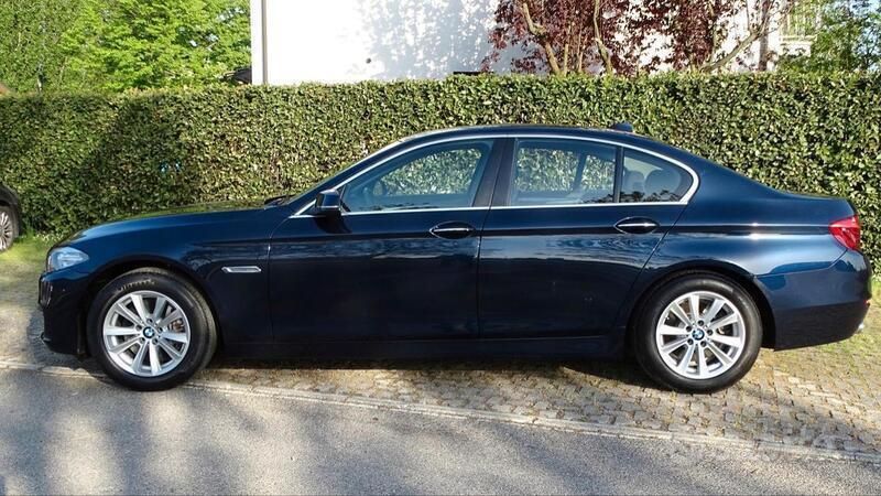 Usata BMW 525 218 CV (160 kW) 2014 Blu Berlina