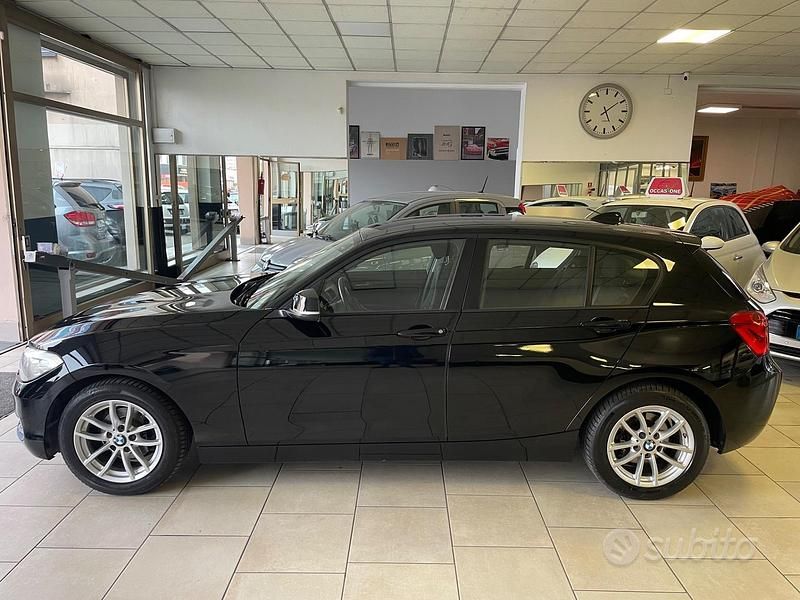 Usata BMW 116 Advantage 116 CV (85 kW) 2019 Nero Utilitaria