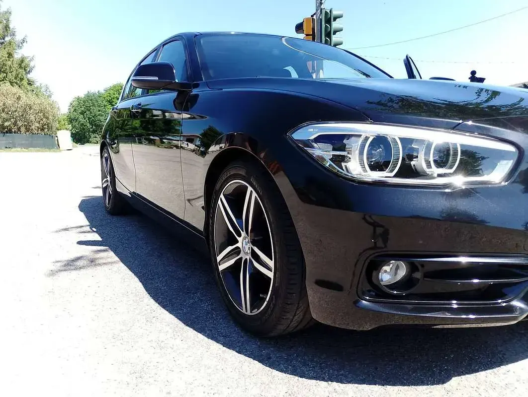 Brugt BMW 116 Sport Line 116 HK (85 kW) 2015 Sort Hatchback