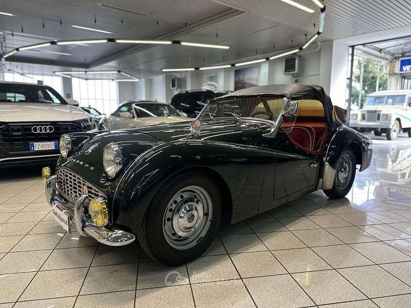 Usata Triumph TR3 99 CV (72 kW) 1960 Verde Cabrio