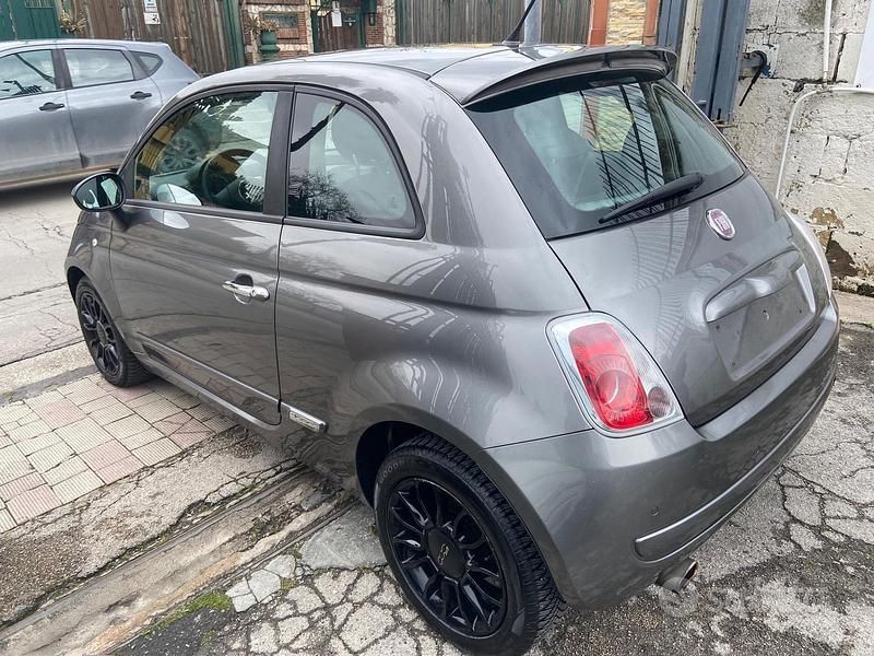 Usata Fiat 500 Lounge 86 CV (63 kW) 2011 Grigio Berlina