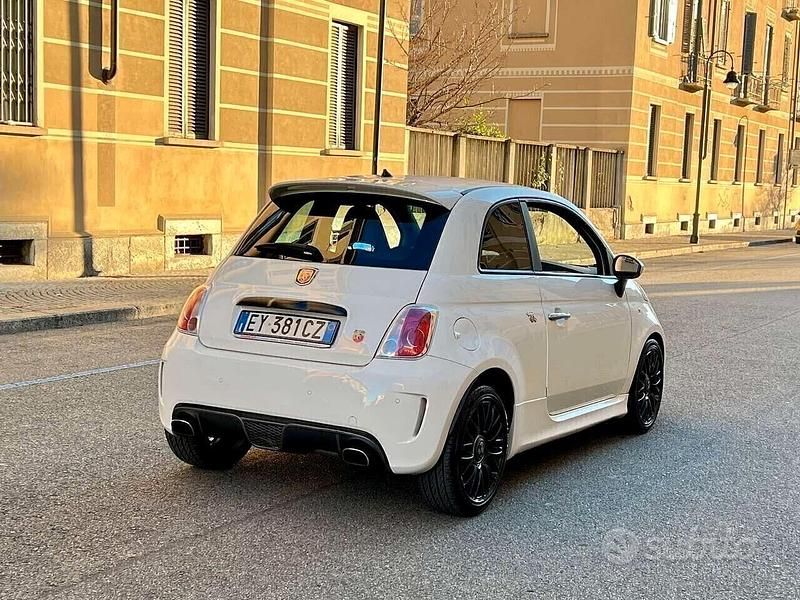 Usata Abarth 595 Competizione 160 CV (117 kW) 2015 Bianco Utilitaria