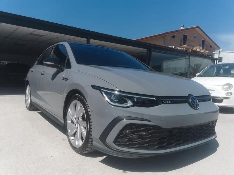 Usata VW Golf VIII GTD 200 CV (147 kW) 2024 Grigio Berlina
