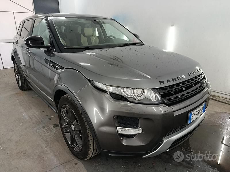 Grigio Usata 2015 Land Rover Range Rover evoque SUV | 12.000 € (Buon prezzo) - Immagine 1/4
