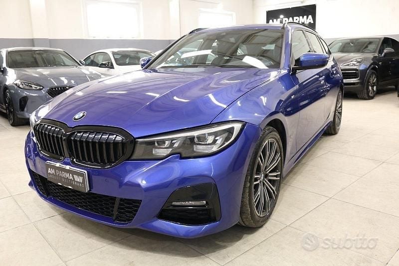 Usata BMW 320 M Sport 190 CV (139 kW) 2021 Blu Station wagon