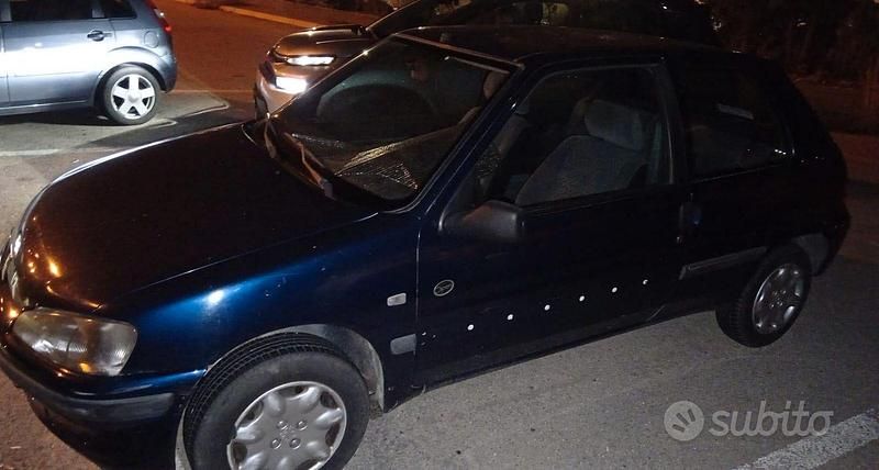 Usata Peugeot 106 2000 Blu Utilitaria